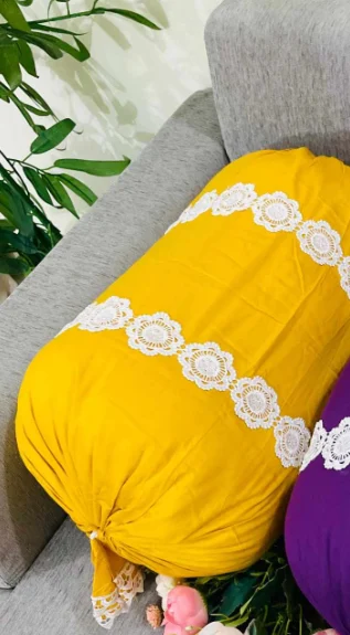 বিলাইবালিশ মিনি পিলো - হলুদ